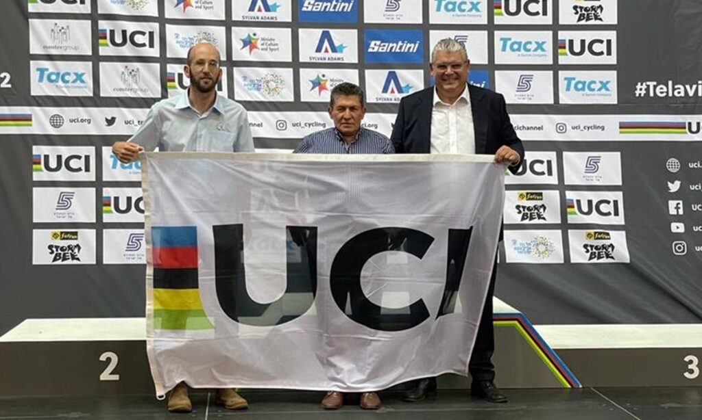 De izquierda a derecha: Yardin Gazit, Hernando Zuluaga y Enrico della Casa